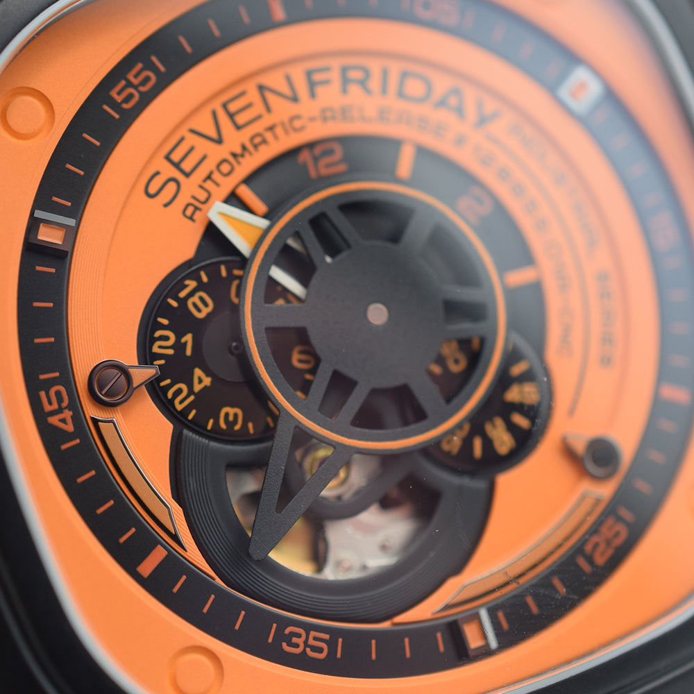 SevenFriday P1-03 Industrial Essence Orange