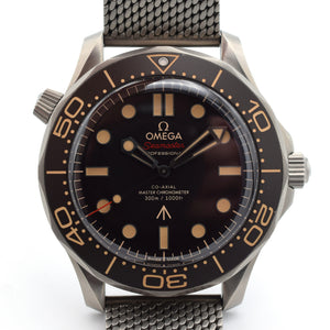 Omega Seamaster 007 Edition "No Time To Die" Titanium on Bracelet