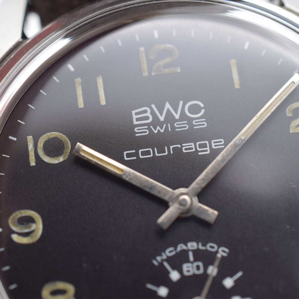 1970s BWC Courage "Newman Dial" Manual Wound