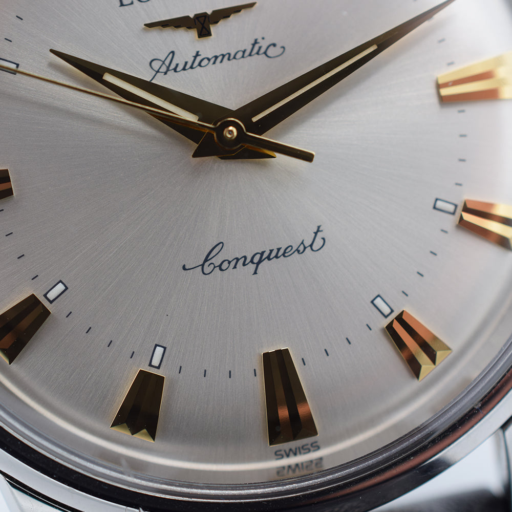 Longines Heritage Conquest Silver Automatic