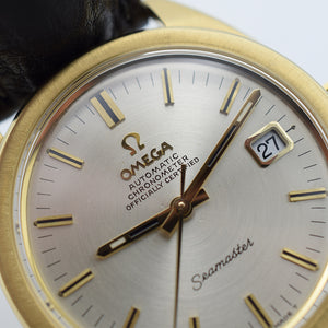 1968 18ct Omega Seamaster Chronometer Jumbo 168.022