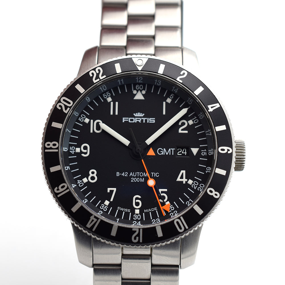 2007 Fortis B-42 Cosmonaut GMT 3 Time Zone Automatic