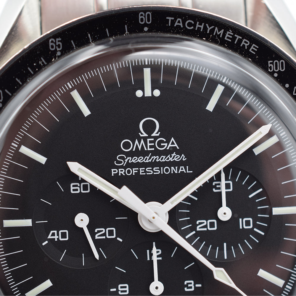 2013 Omega Speedmaster Professional Hesalite 35705000 Box & Papers