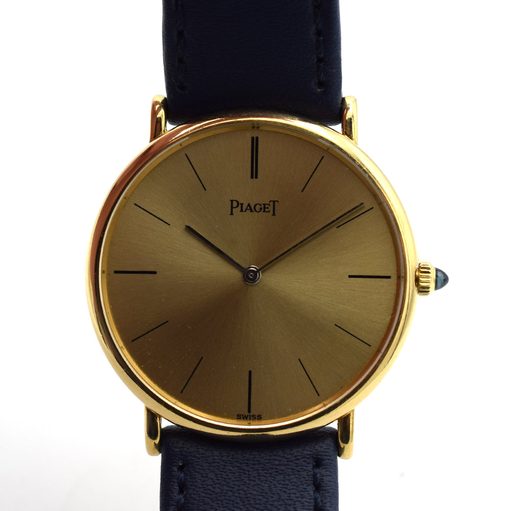 18ct 1990s Piaget Altiplano 9025 Cal. 9P2 with Box & Buckle