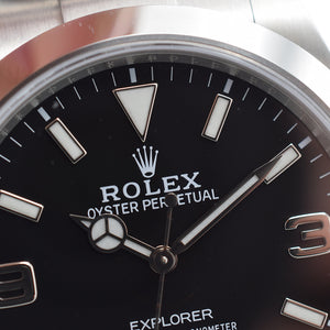 2016 Rolex Explorer 1 214270 Full Set Mark 1 Dial