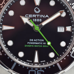 Certina DS Action Diver Powermatic 80 Black