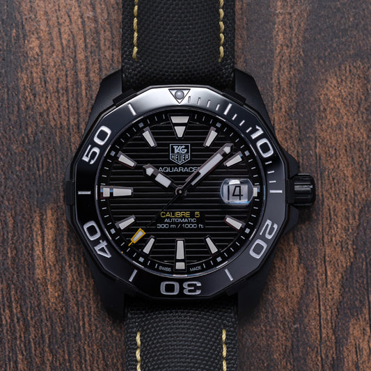 2020 TAG Heuer Aquaracer Caliber 5 Black WAY218A.FC6362