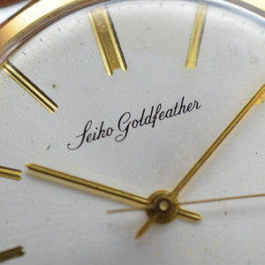 1965 Seiko Goldfeather J14060 Gold Filled
