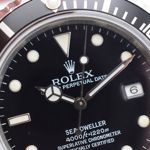 2007 Rolex Sea-Dweller 16600 Box & Guarantee Card