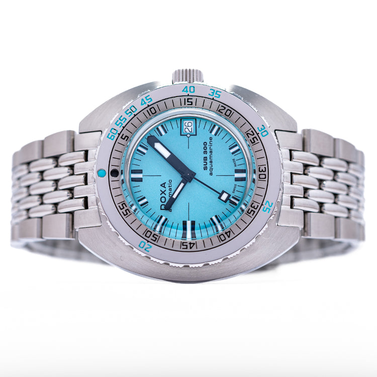 2021 Doxa SUB 300 Aquamarine Blue 821.10.241.10