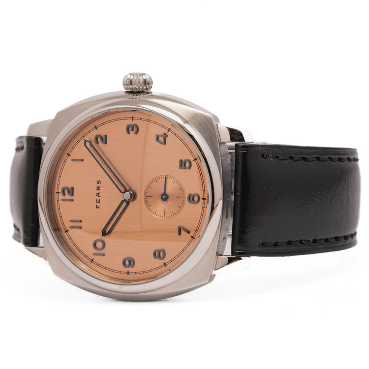 2020 Fears Brunswick Salmon Dial Exhibition Back