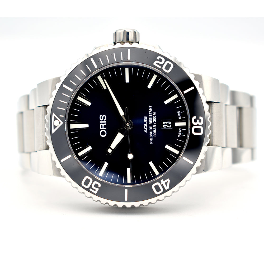 Oris Aquis Date Blue