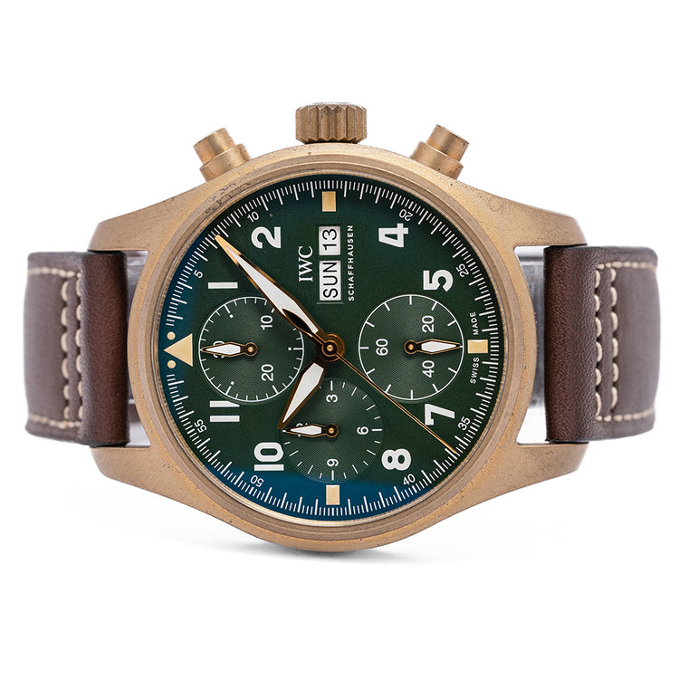 2019 IWC Big Pilot Spitfire Chronograph Bronze IW387902