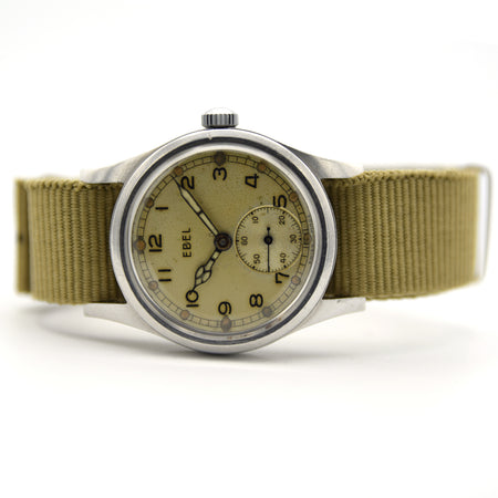 1940s Ebel ATP WW2 Military Watch