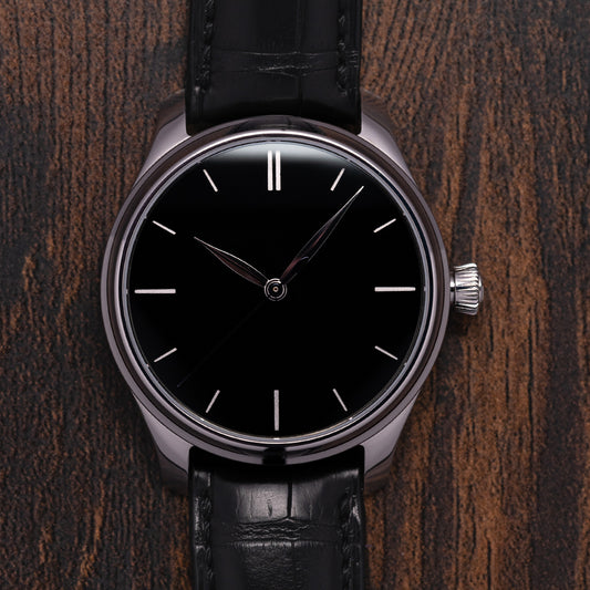 Unworn 2023 H.Moser & Cie Endeavour Centre Seconds Vantablack 1200-1235
