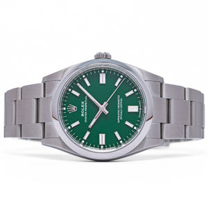 2022 Rolex Oyster Perpetual 36mm Green Dial 126000
