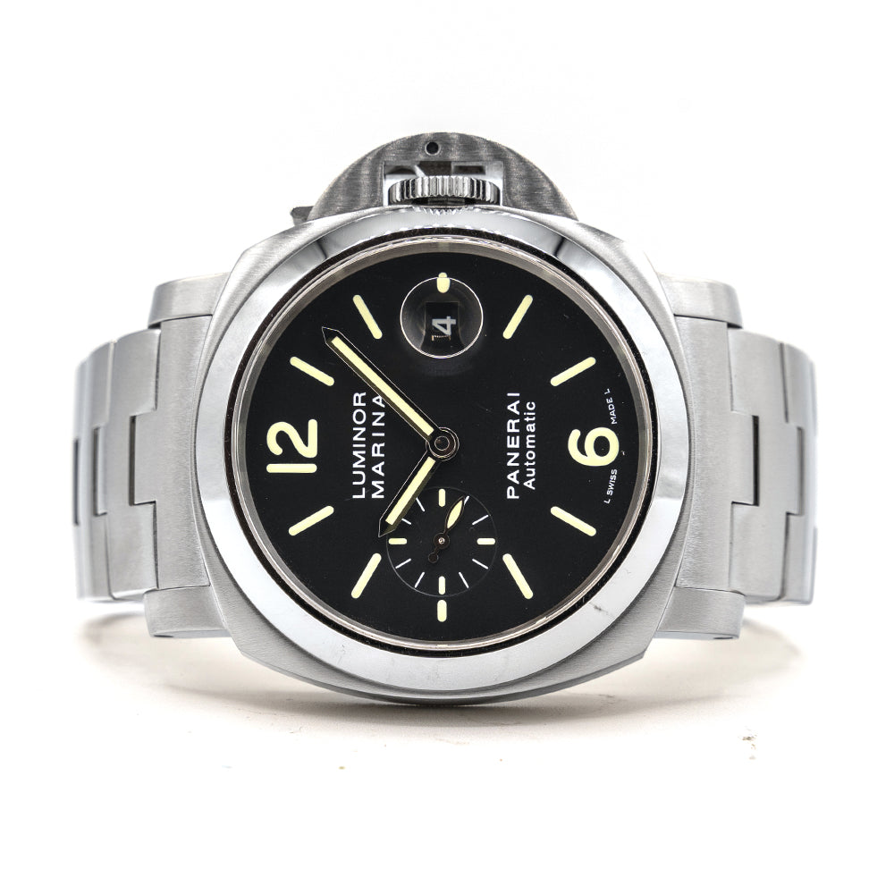 2012 Panerai Luminor Marina PAM299 on Bracelet KibbleWatches