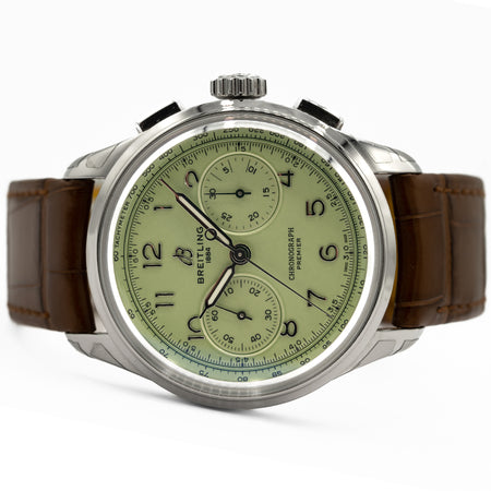 2021 Breitling Premier B09 Chronograph "Pistachio"