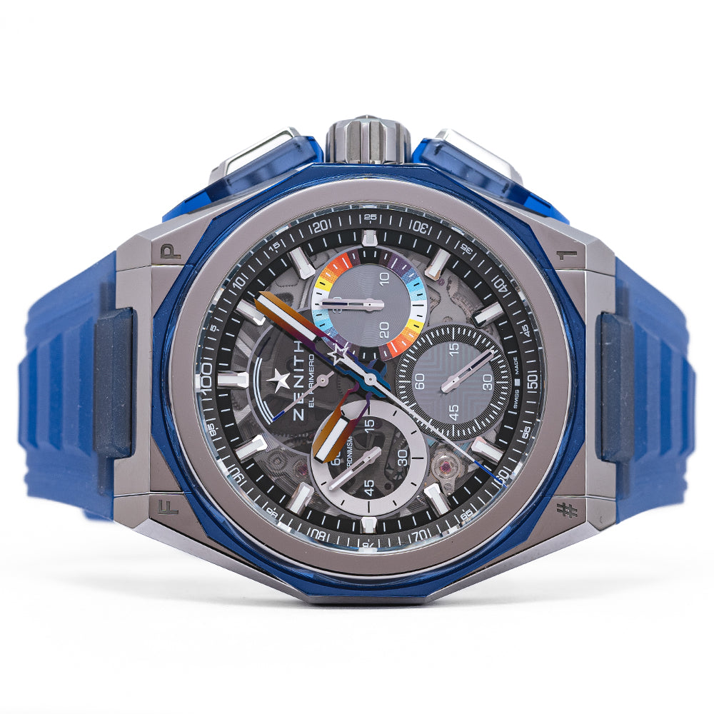 zenith DEFY extreme felipe pantone watch captures time chromatically