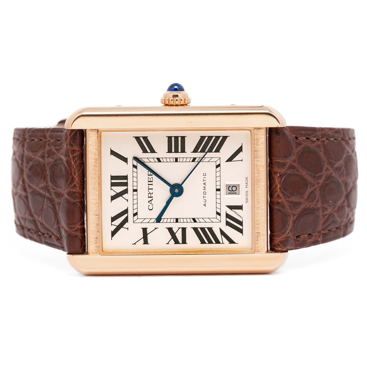 2020 Cartier Tank Solo XL Rose Gold Automatic W5200026