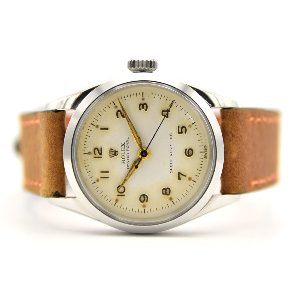 1957 Rolex Oyster Royal White 6246 KibbleWatches