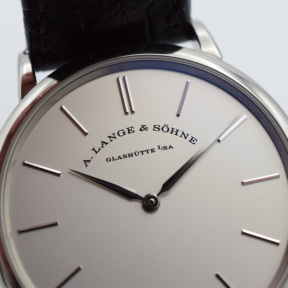 2019 A. Lange & Sohne Saxonia Thin White Gold 37mm