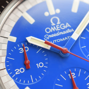 Omega Speedmaster Automatic Schumacher Racing Blue
