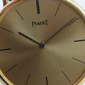 18ct 1990s Piaget Altiplano 9025 Cal. 9P2 with Box & Buckle