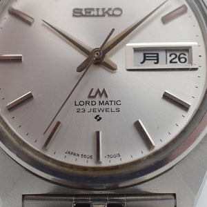 1969 Seiko Lord Matic JDM with Bracelet 5606-7000