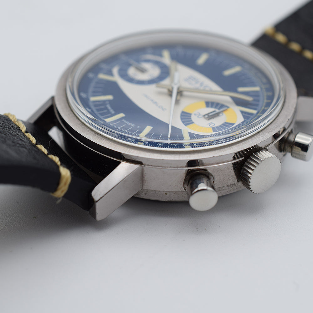 1970s BWC Surfboard Dial Chronograph Valjoux 7733