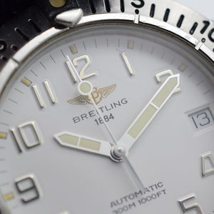 1996 Breitling Colt Automatic White A17035