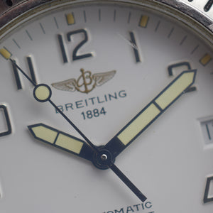 1996 Breitling Colt Automatic White A17035
