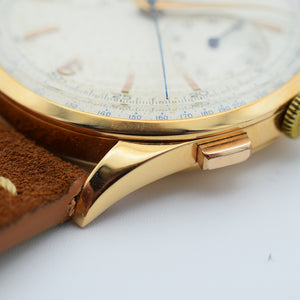 1954 Oversized Zenith Chronograph 156D 18ct Pink Gold