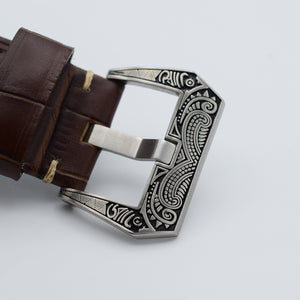 "PAM" Homage Engraved Detailed Case & Buckle