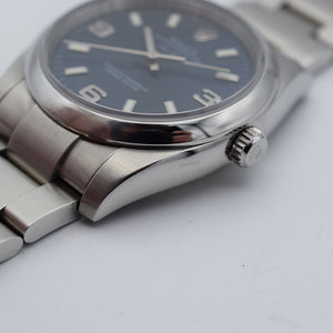2009 Rolex Oyster Perpetual Air-King 34mm Blue 114200