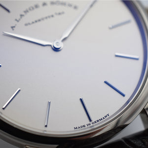 2019 A. Lange & Sohne Saxonia Thin White Gold 37mm