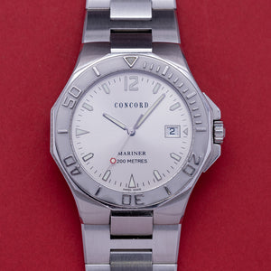 2010s Concord Mariner Automatic Silver Integrated