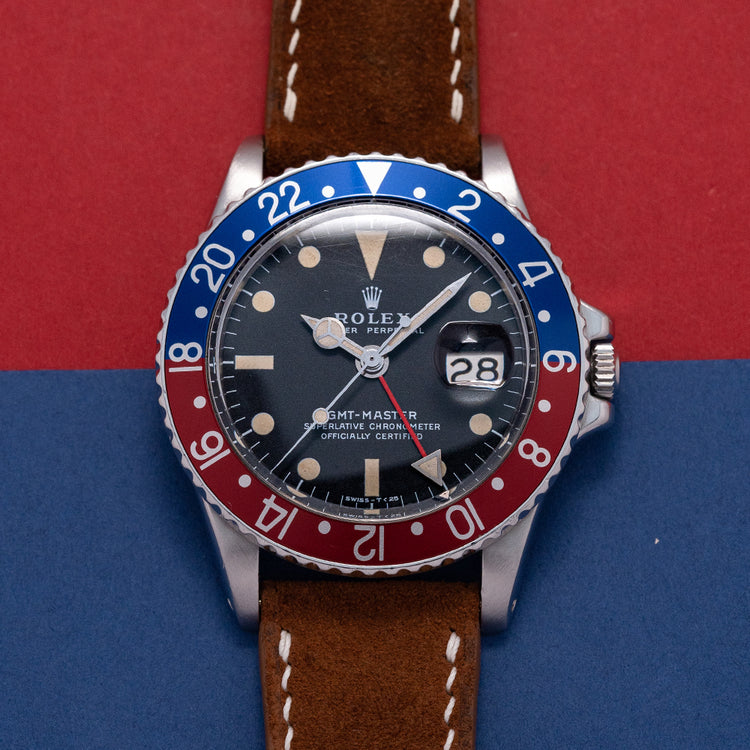 1972 Rolex GMT-Master "Pepsi" MK2 Matte Dial 1675