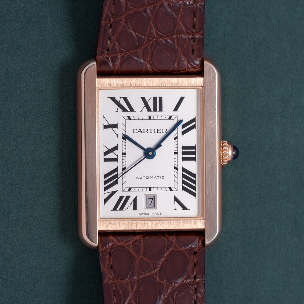2020 Cartier Tank Solo XL Rose Gold Automatic W5200026