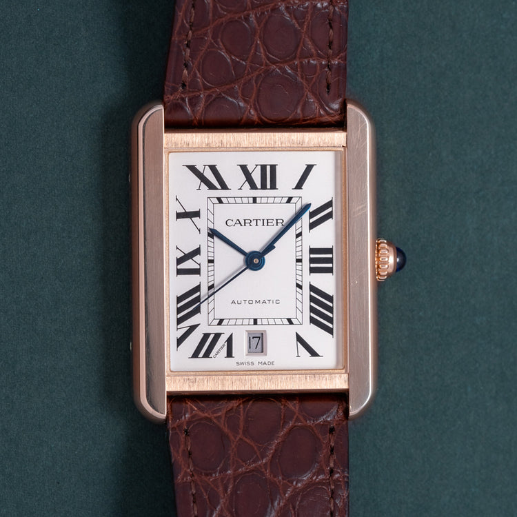 2020 Cartier Tank Solo XL Rose Gold Automatic W5200026
