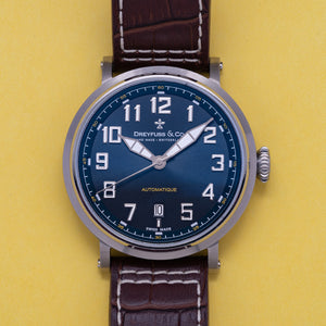 2018 Dreyfuss & Co. Serial 1924 Automatic Blue Dial