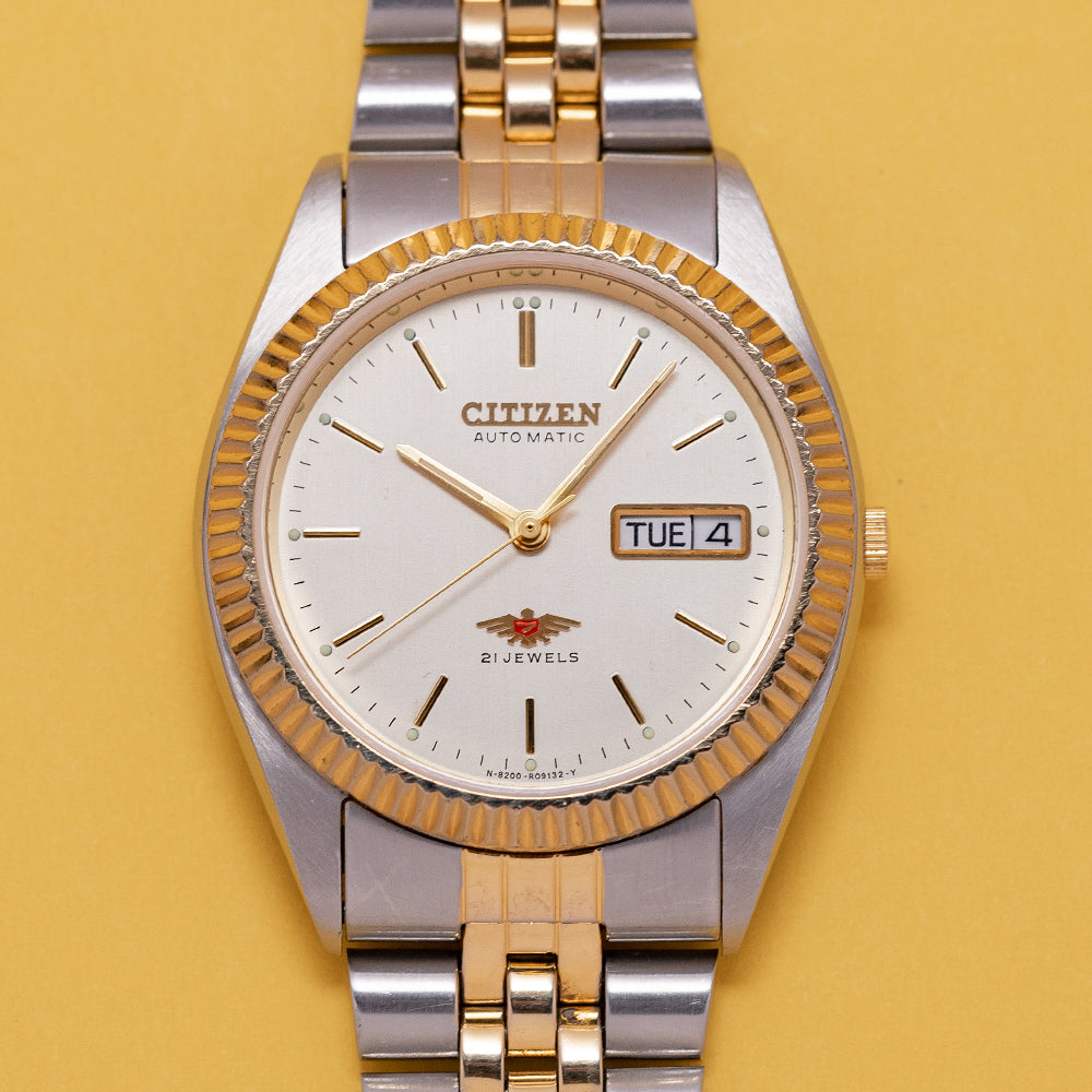 Citizen automatic gold sales 21 jewels