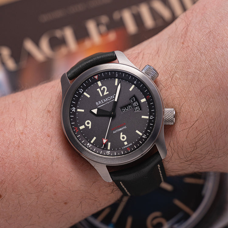 2021 Bremont U-22 Automatic Grey Dial + Bronze Barrel