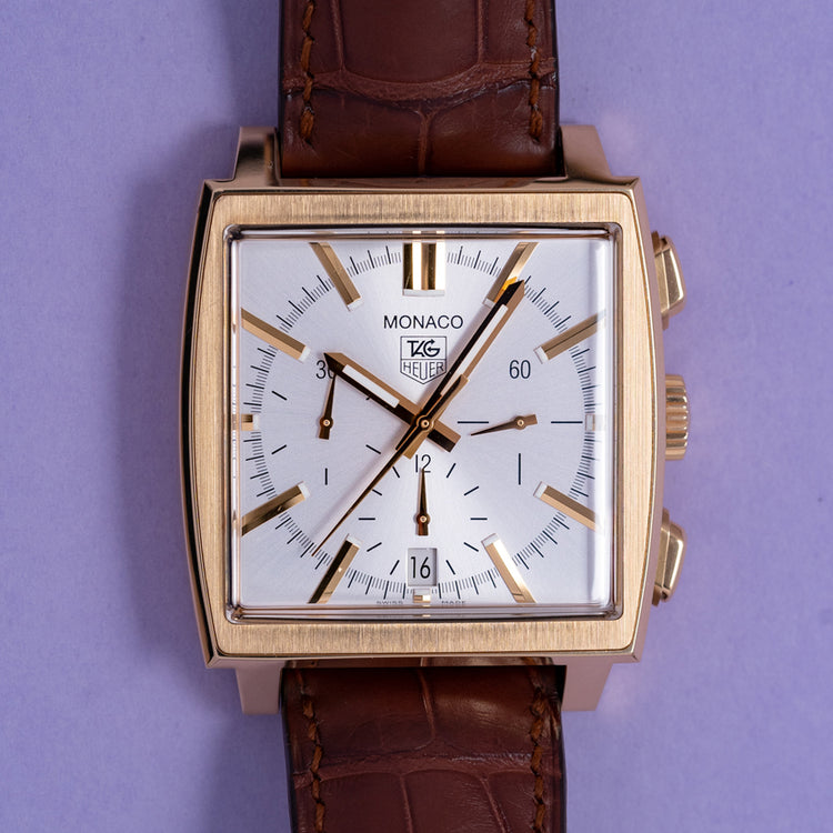 TAG Heuer Monaco 18ct Yellow Gold CW5140