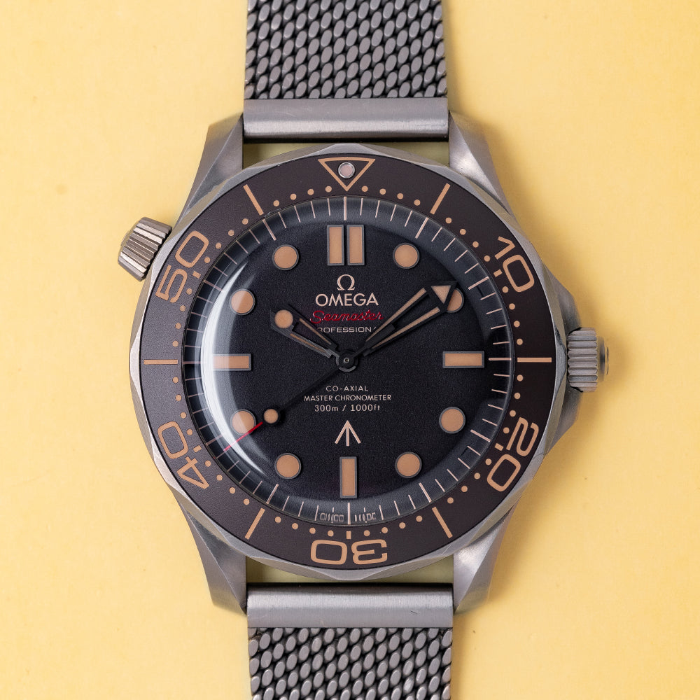 Omega Seamaster 007 Edition "No Time To Die" Titanium on Bracelet