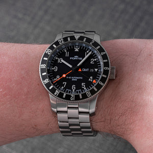 2007 Fortis B-42 Cosmonaut GMT 3 Time Zone Automatic