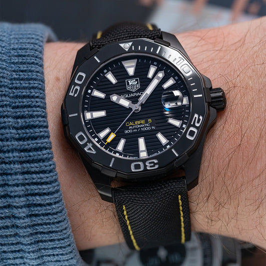 2020 TAG Heuer Aquaracer Caliber 5 Black WAY218A.FC6362