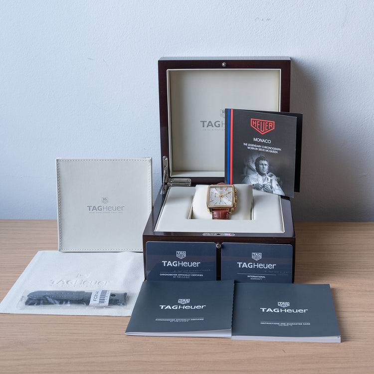 TAG Heuer Monaco 18ct Yellow Gold CW5140