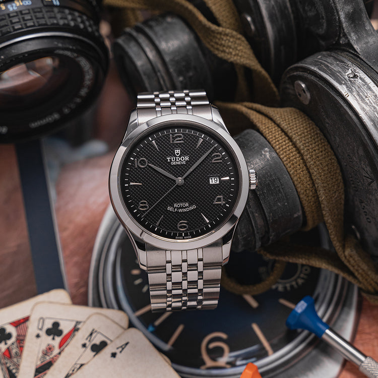 2021 Tudor 1926 Waffle Dial 41mm Black on Bracelet 91650