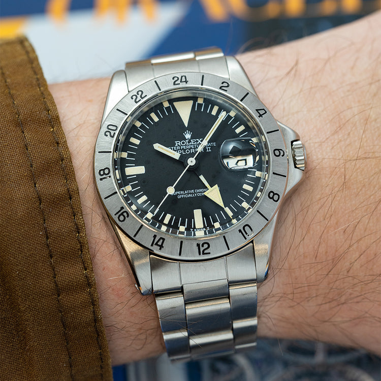 1975 Rolex Explorer II "Freccione" 1655 "Albino" MK2